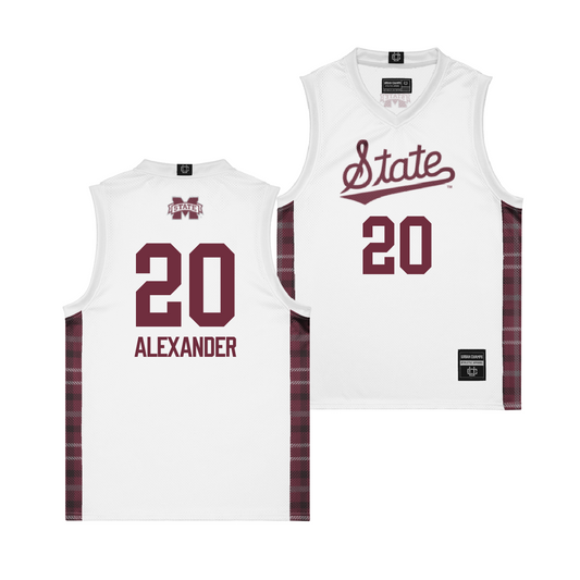 EXCLUSIVE: Mississippi State Winter Edition Basketball Jersey - Harrison Alexander