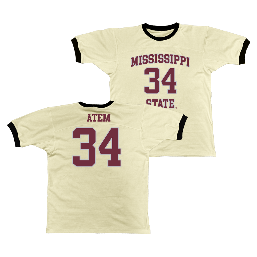 Mississippi State Retro Ringer Tee - Gai Atem