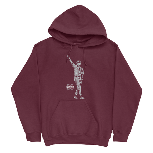 EXCLUSIVE RELEASE: Ace Reese Illustrated Maroon Hoodie