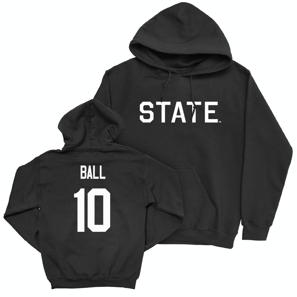 Football Black State Hoodie   - Cameron Ball