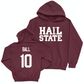 Maroon Football Hail Hoodie   - Cameron Ball