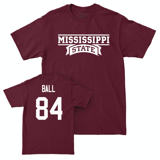 Maroon Football Team Tee   - Justin Ball