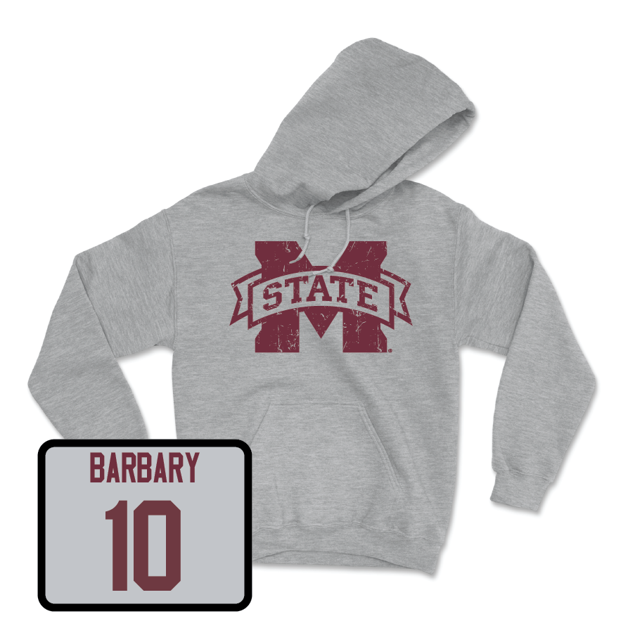 Sport Grey Softball Classic Hoodie - Nadia Barbary