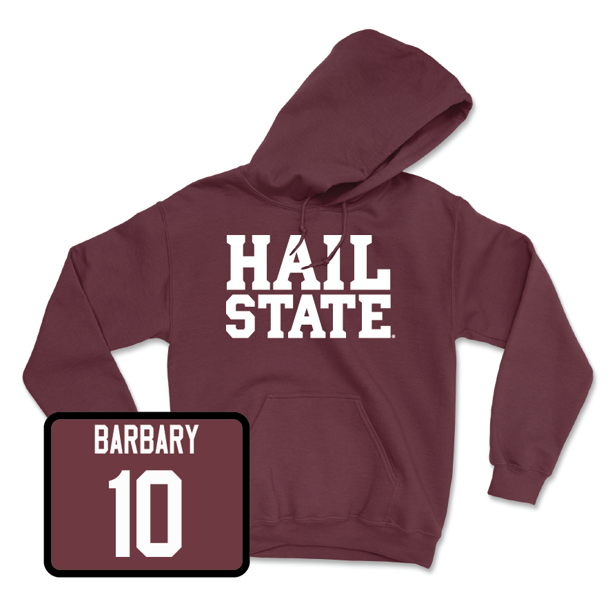 Maroon Softball Hail Hoodie - Nadia Barbary