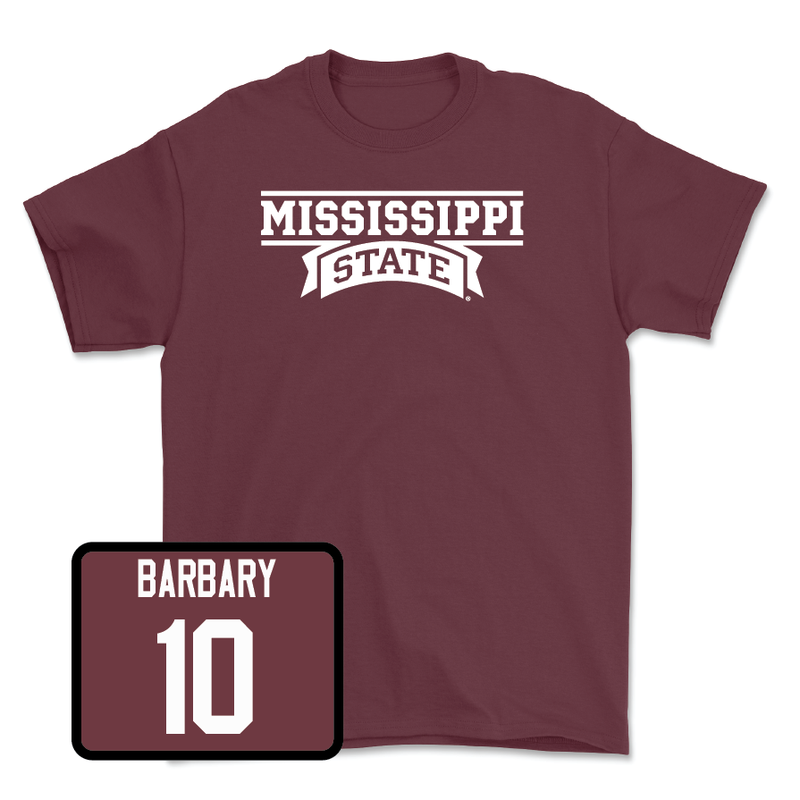 Maroon Softball Team Tee - Nadia Barbary