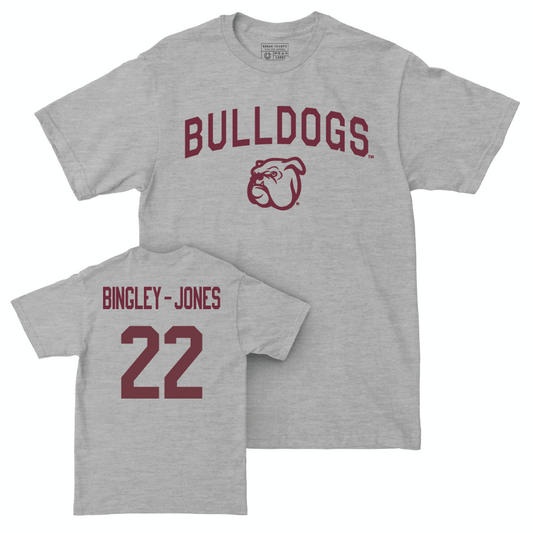 Sport Grey Football Bulldogs Tee   - Kedrick Bingley-Jones