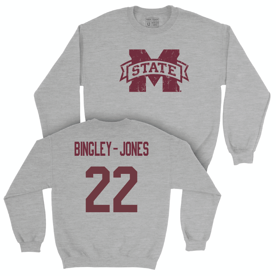 Sport Grey Football Classic Crew   - Kedrick Bingley-Jones