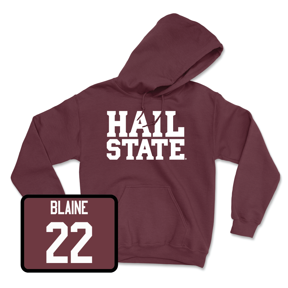 Maroon Softball Hail Hoodie  - Jessie Blaine