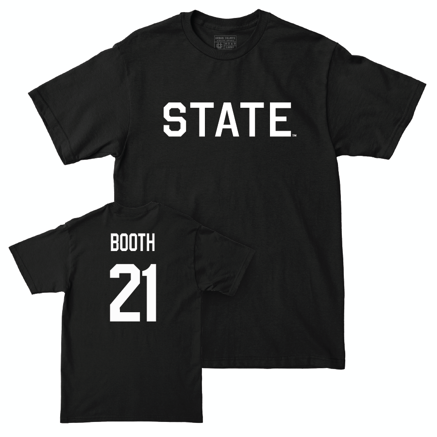 Football Black State Tee   - Davon Booth