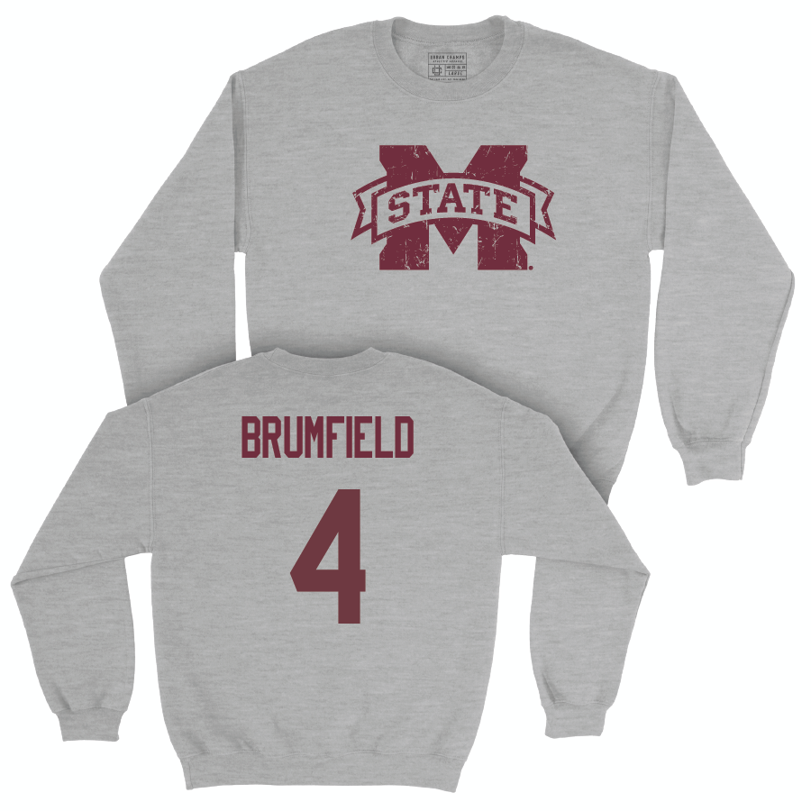 Sport Grey Football Classic Crew   - DeAgo Brumfield