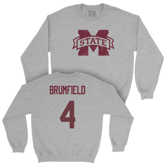 Sport Grey Football Classic Crew   - DeAgo Brumfield