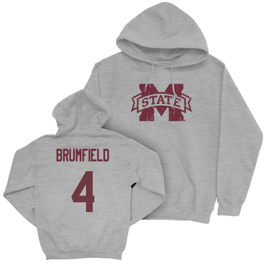 Sport Grey Football Classic Hoodie   - DeAgo Brumfield