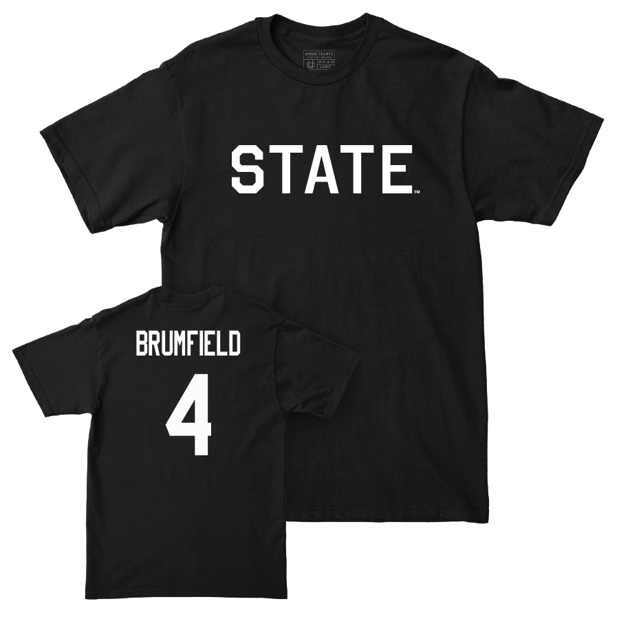 Football Black State Tee   - DeAgo Brumfield