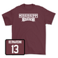 Maroon Softball Team Tee - Morgan Bernardini