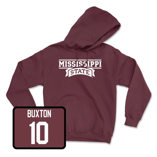 Maroon Women's Soccer Team Hoodie  - Alivia Buxton