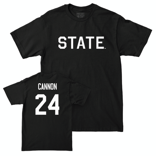 Football Black State Tee   - Elijah Cannon