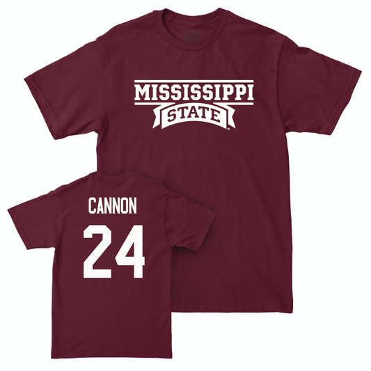 Maroon Football Team Tee   - Elijah Cannon