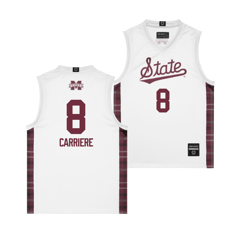 EXCLUSIVE: Mississippi State Winter Edition Basketball Jersey  - Anaisha Carriere