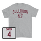 Sport Grey Women's Basketball Bulldogs Tee - Jessika Carter