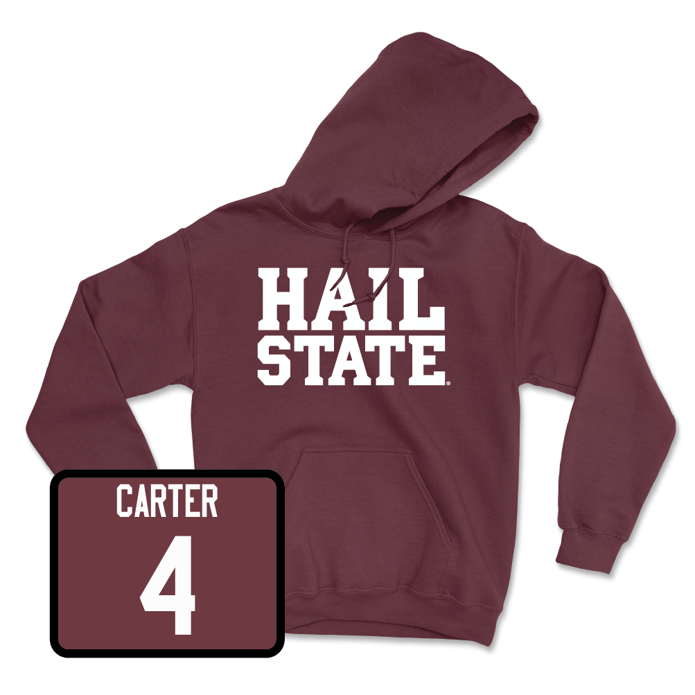 Maroon Women's Basketball Hail Hoodie - Jessika Carter