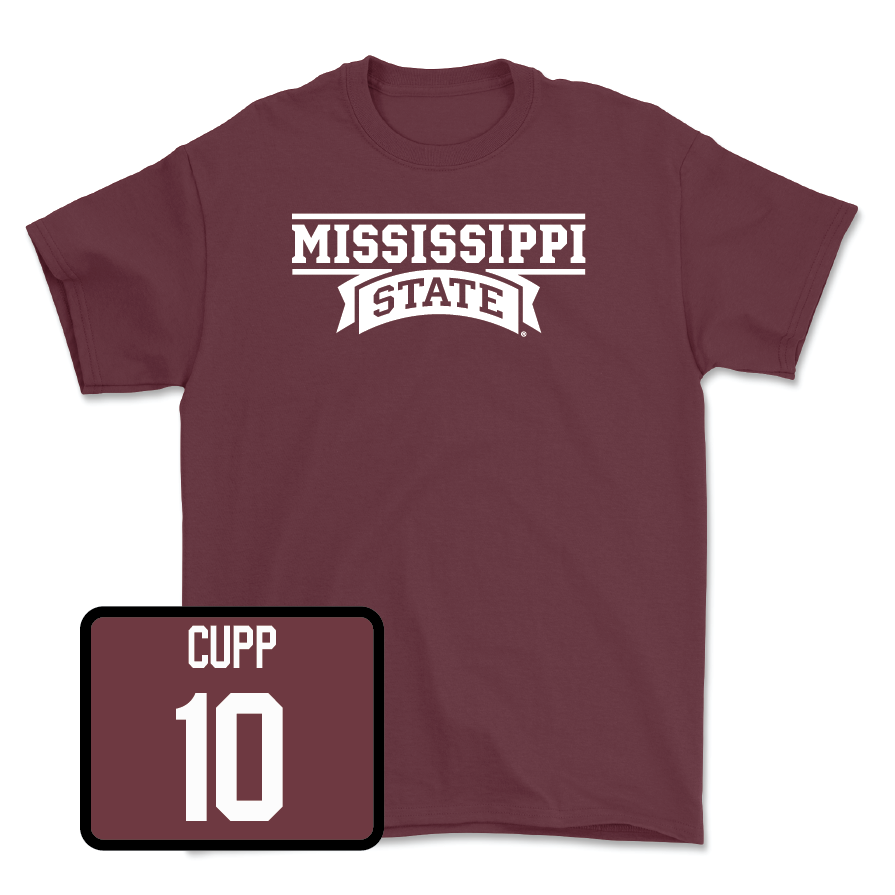 Maroon Baseball Team Tee - Dylan Cupp