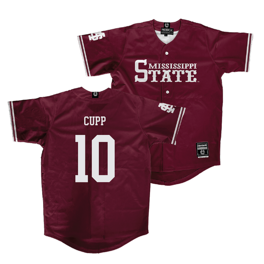 Mississippi State Baseball Maroon Jersey - Dylan Cupp