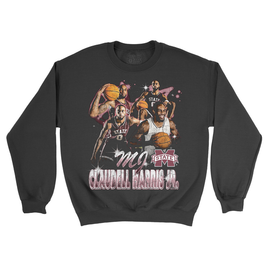 EXCLUSIVE RELEASE: Claudell Harris 90s Graphic Black Crew