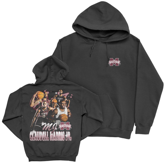 EXCLUSIVE RELEASE: Claudell Harris 90s Graphic Black Hoodie