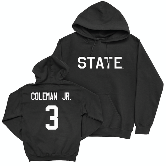 Football Black State Hoodie  - Kevin Coleman Jr.