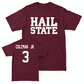 Maroon Football Hail Tee  - Kevin Coleman Jr.