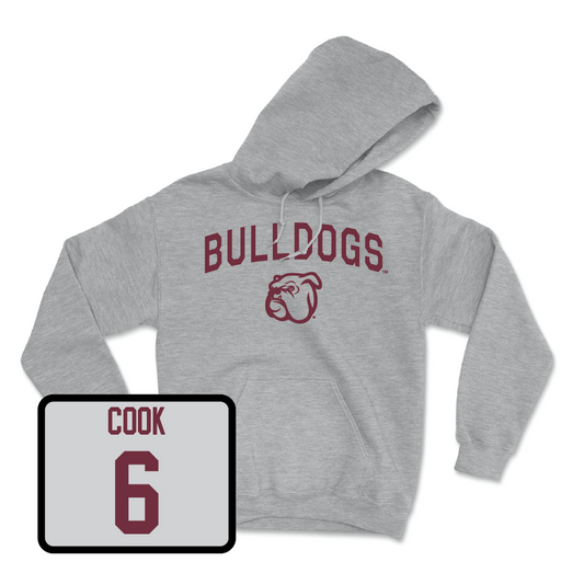 Sport Grey Softball Bulldogs Hoodie  - Paige Cook