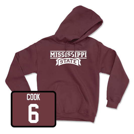 Maroon Softball Team Hoodie  - Paige Cook