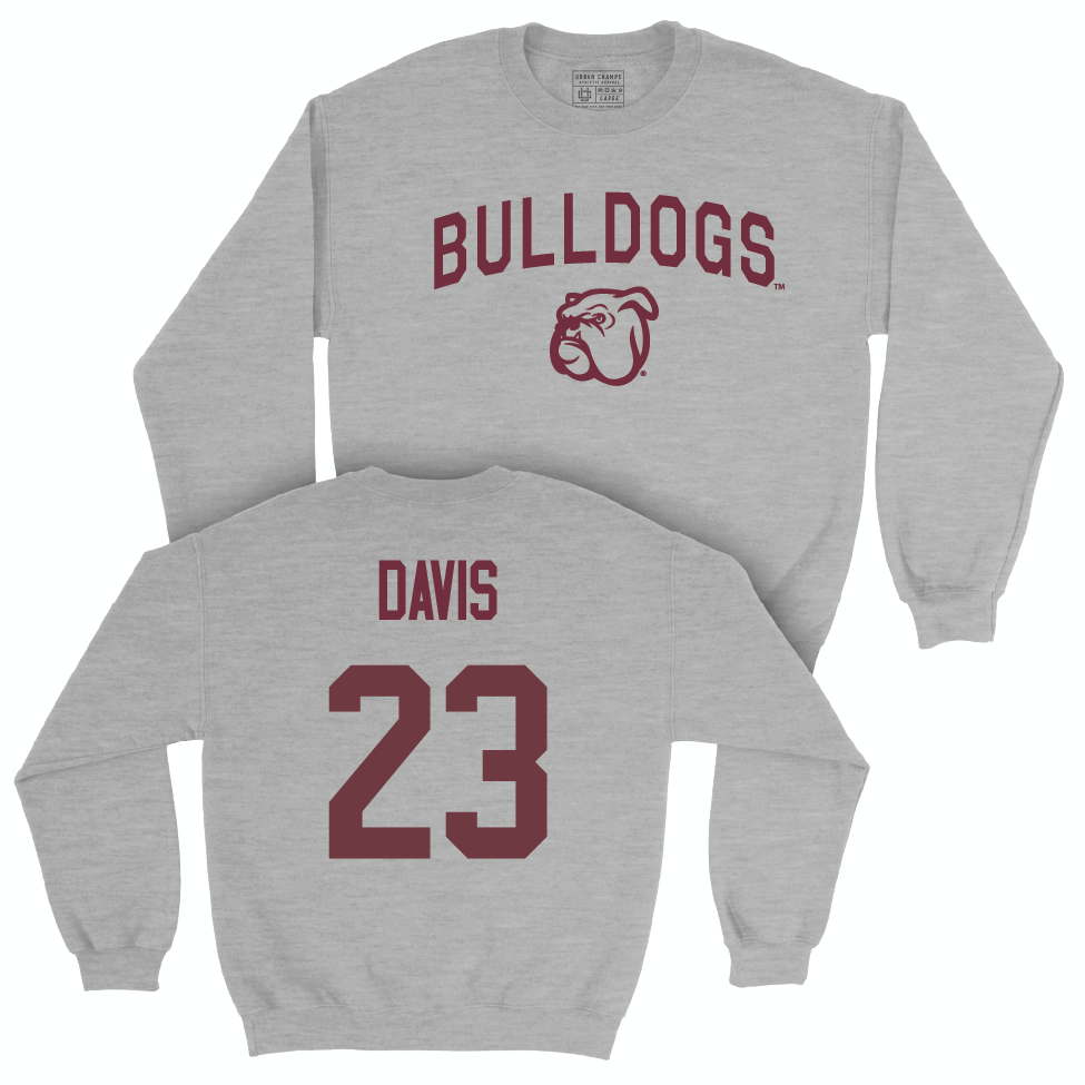 Sport Grey Football Bulldogs Crew   - Seth Davis