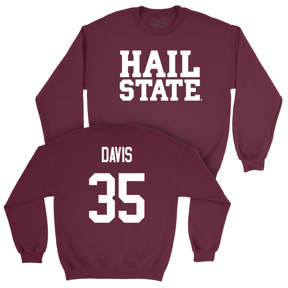 Maroon Baseball Hail Crew  - Ben Davis
