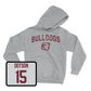 Sport Grey Baseball Bulldogs Hoodie  - Luke Dotson