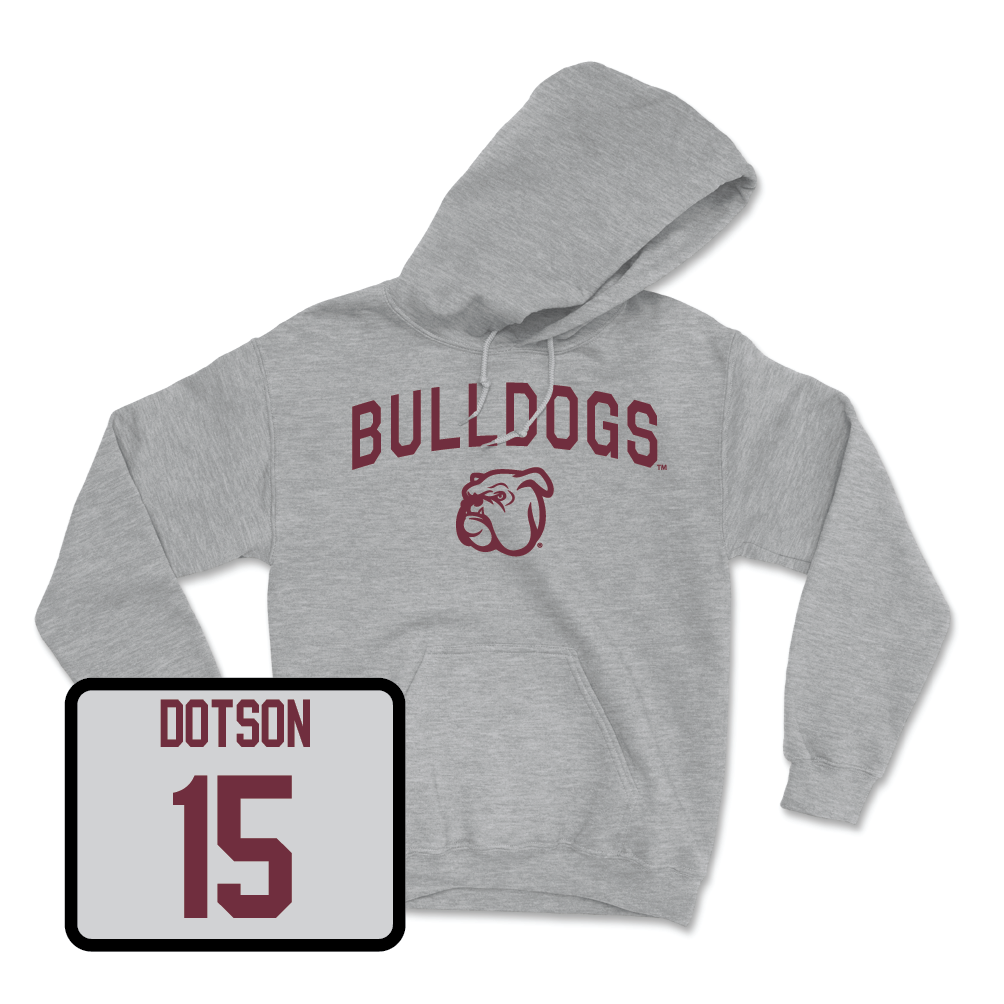 Sport Grey Baseball Bulldogs Hoodie  - Luke Dotson