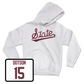 Baseball White Script Hoodie  - Luke Dotson