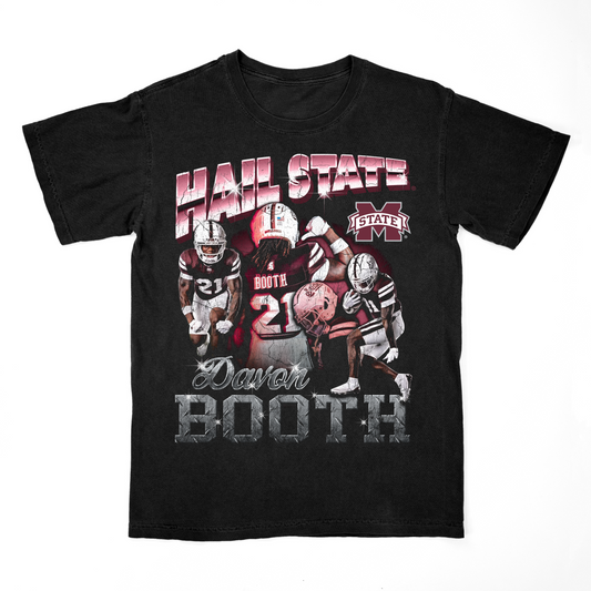 EXCLUSIVE RELEASE: Davon Booth Graphic Black Tee