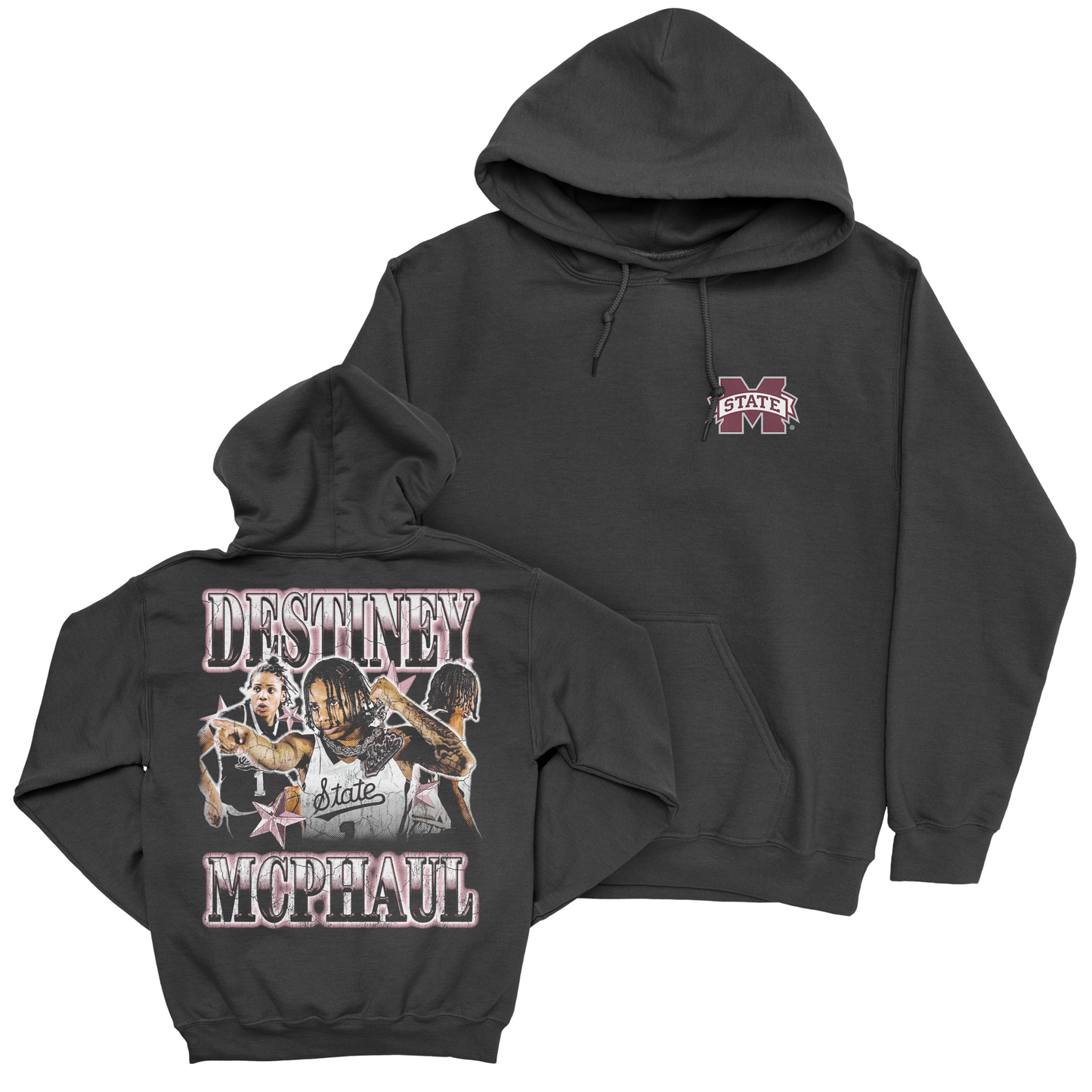 EXCLUSIVE RELEASE: Destiney McPhaul 90s Graphic Black Hoodie