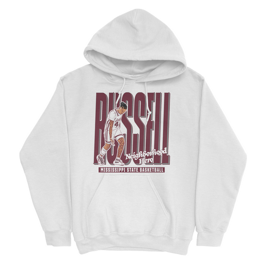 EXCLUSIVE RELEASE: Eniya Russell "Neighborhood Hero" Comic White Hoodie