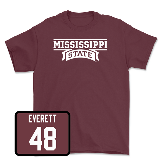 Maroon Softball Team Tee - Delainey Everett