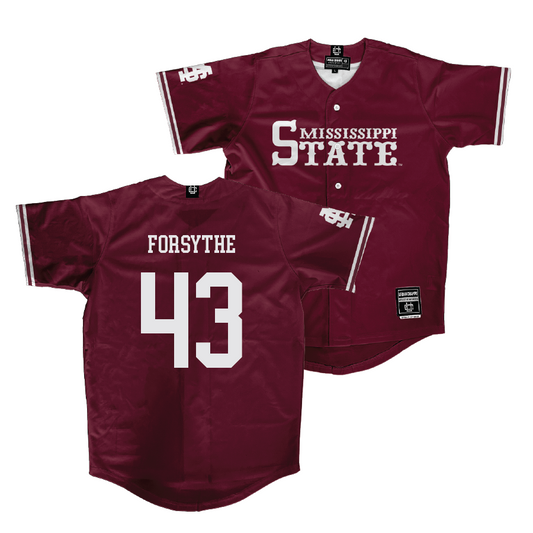 Mississippi State Baseball Maroon Jersey - Lane Forsythe