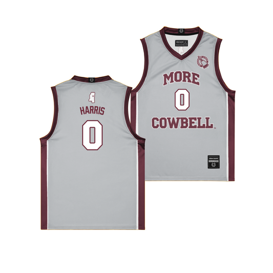 Mississippi State Mens Basketball 2025 Campus Edition Jersey - Claudell Harris Jr.