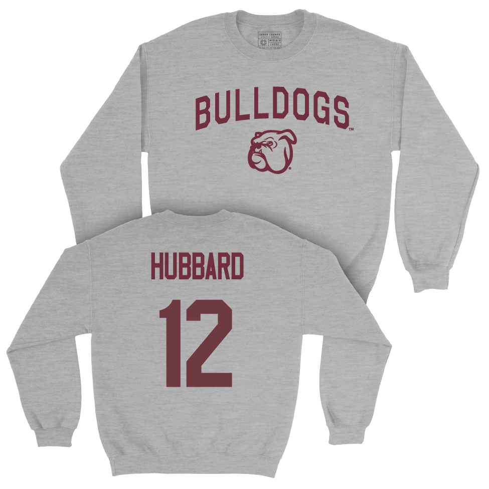 Sport Grey Men's Basketball Bulldogs Crew - Josh Hubbard