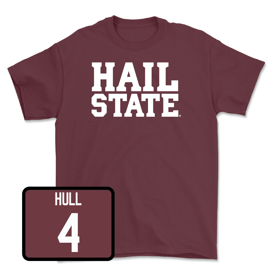 Maroon Softball Hail Tee - Riley Hull