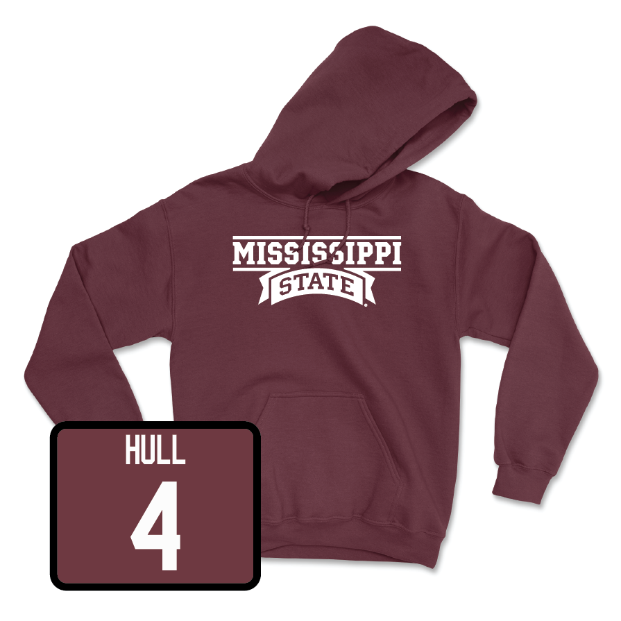 Maroon Softball Team Hoodie - Riley Hull