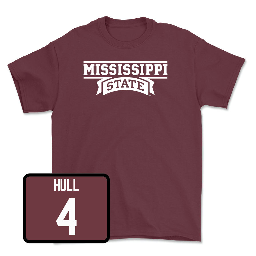 Maroon Softball Team Tee - Riley Hull