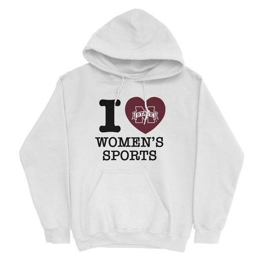 EXCLUSIVE RELEASE: I Love Women's Sports Hoodie