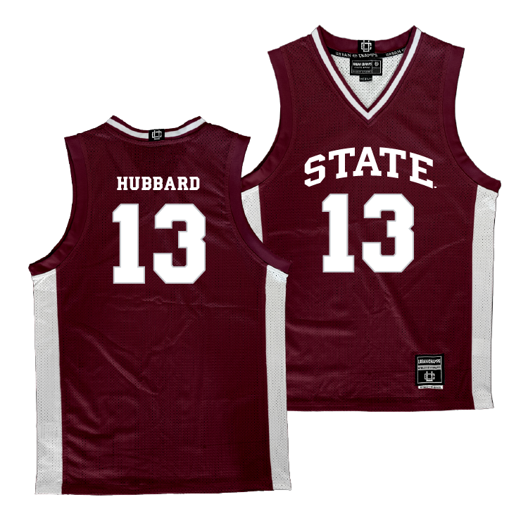 Mississippi State Men's Basketball Maroon Jersey - Josh Hubbard | #13