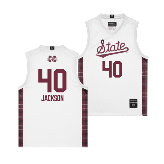 EXCLUSIVE: Mississippi State Winter Edition Basketball Jersey - Trey Jackson